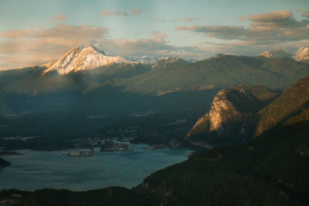 Squamish garibaldi peak and the chief