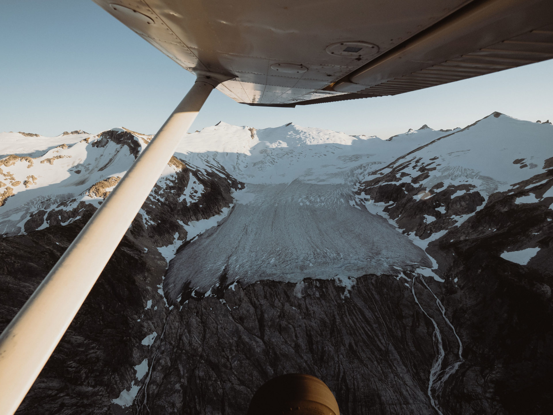 Hanging Glacier Near Squamish