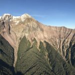 Mount garibaldi's western face