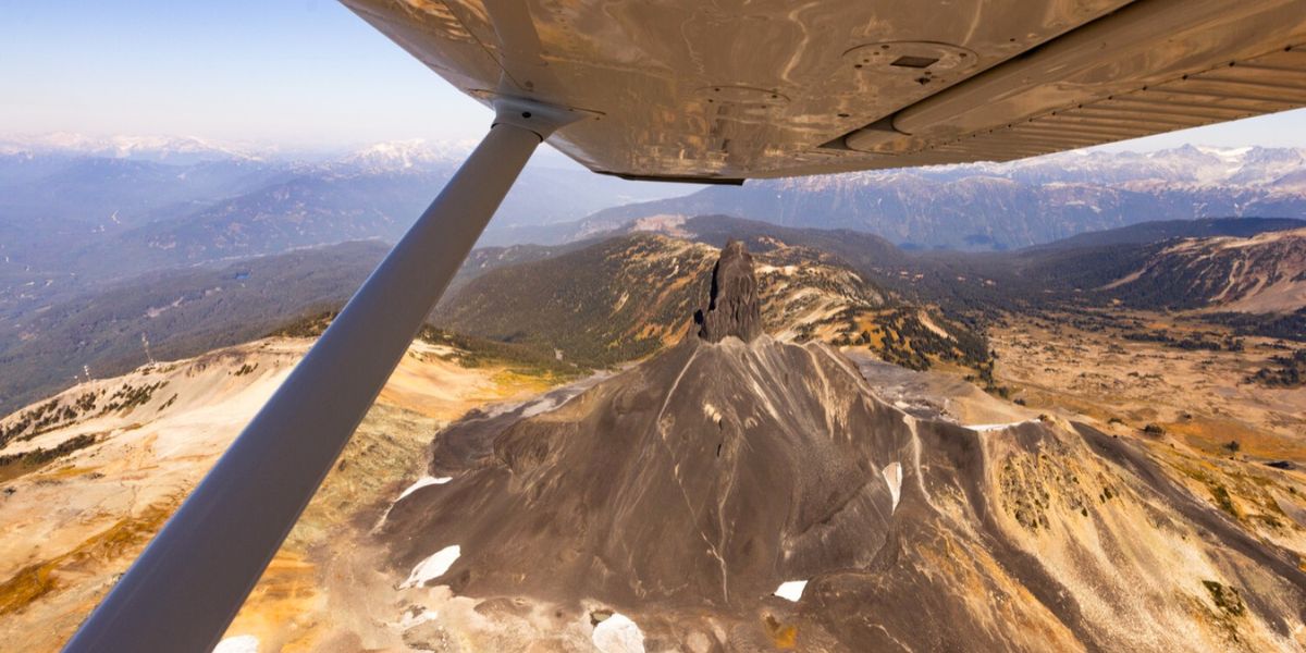 Scenic summer flight tour with Sea to Sky Air