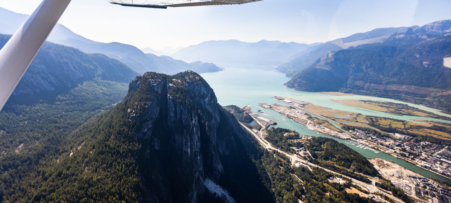 Ariel Views Squamish Flight Tour