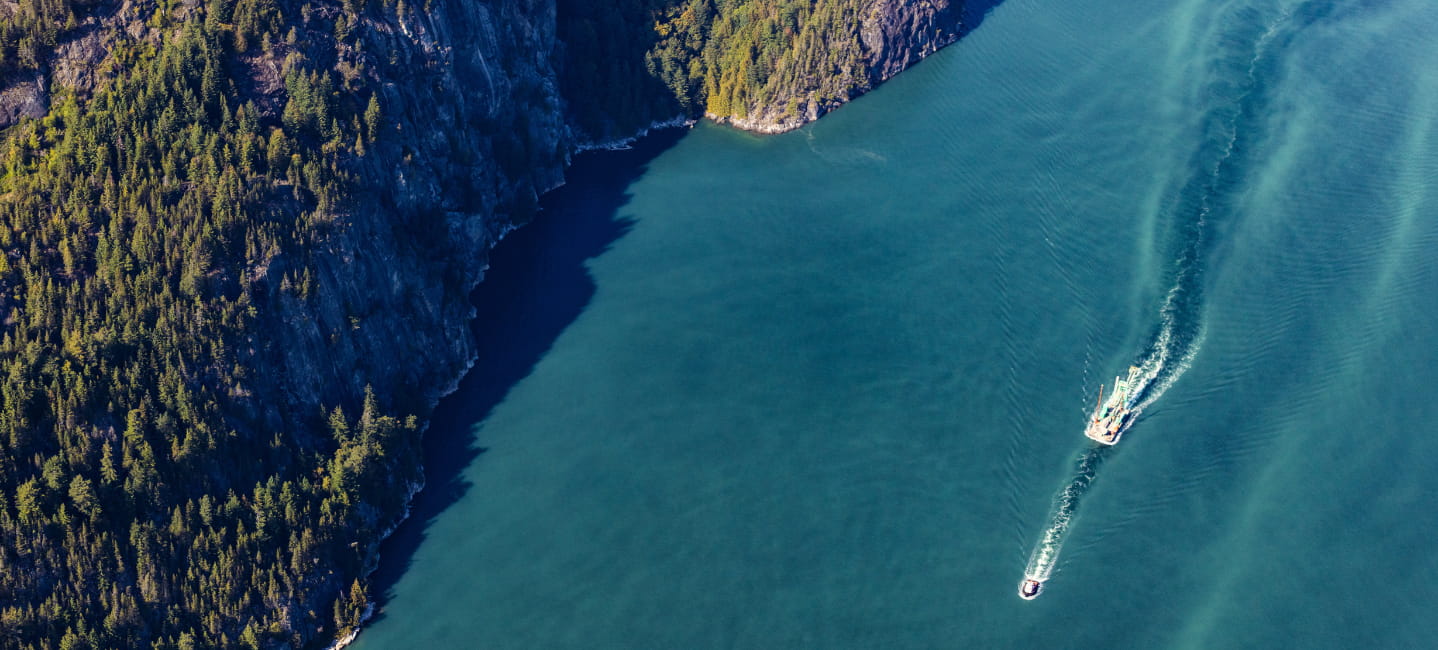 Ariel Views Squamish Spring Flight